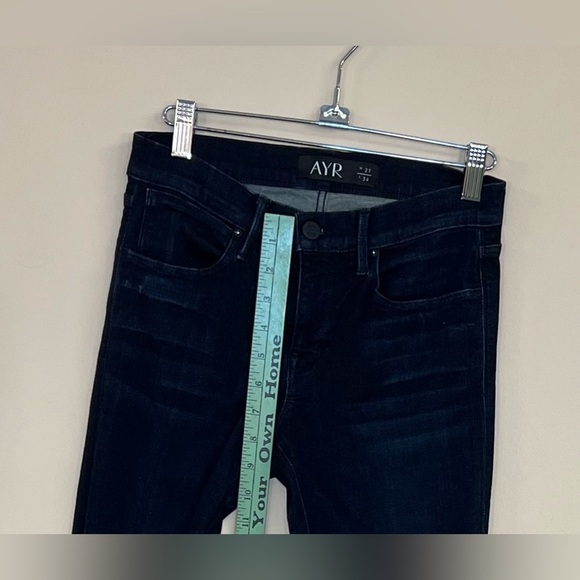 AYR Skinny Flare Dark Blue Jeans - Picture 2 of 7